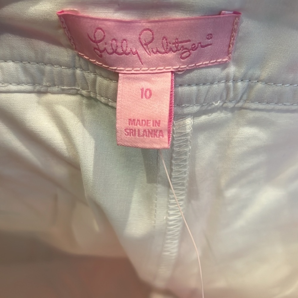 Lilly Pulitzer Colette Skort in Out to Sea Watercolor Sailboat print size 10 NWT - Picture 8 of 9